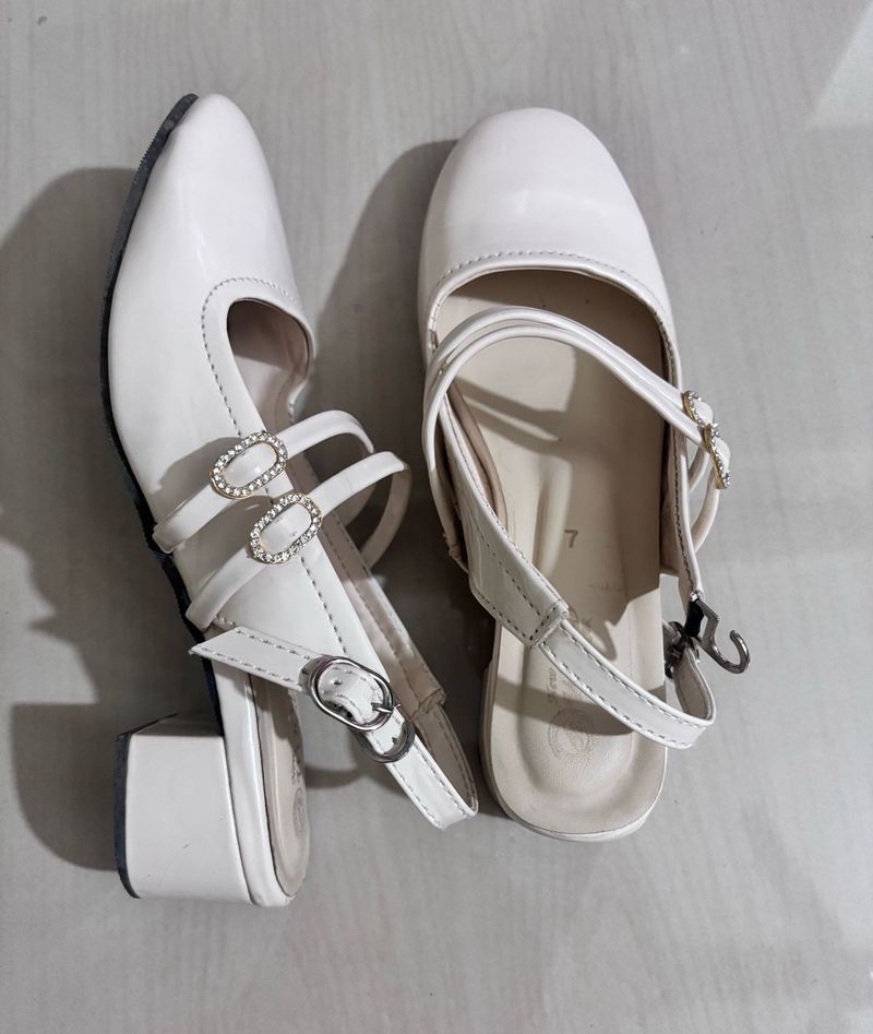 Mary Jane block heels