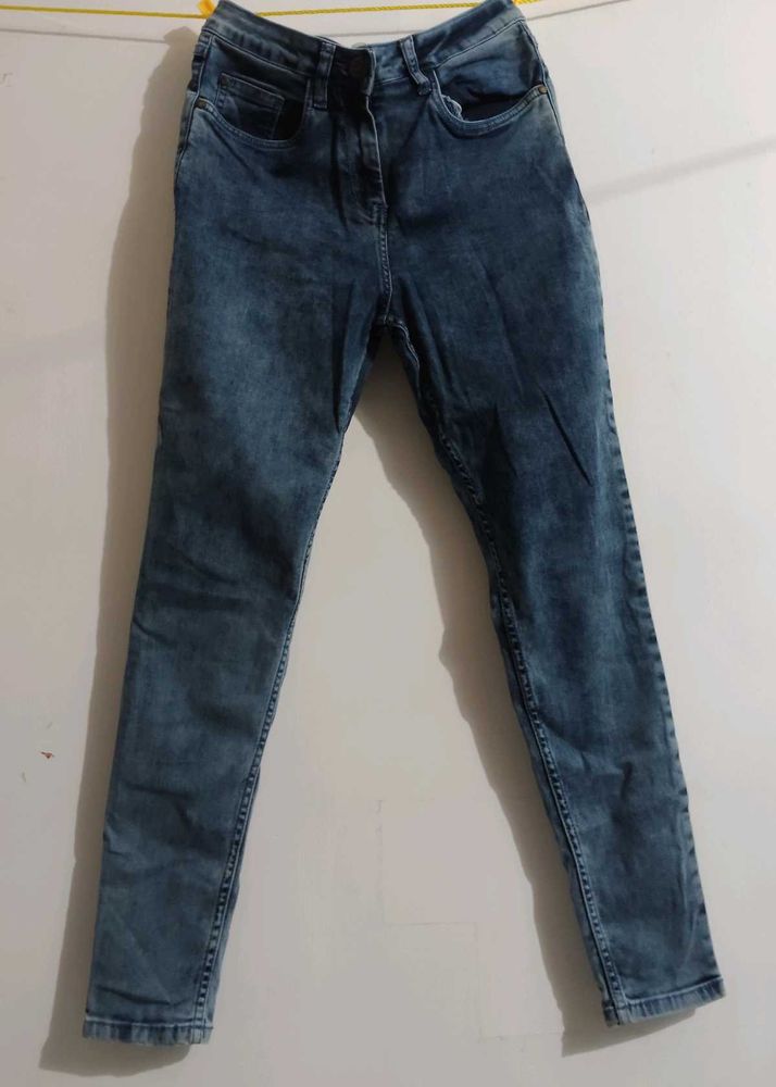 Classic Blue Wash Slim Fit Jeans