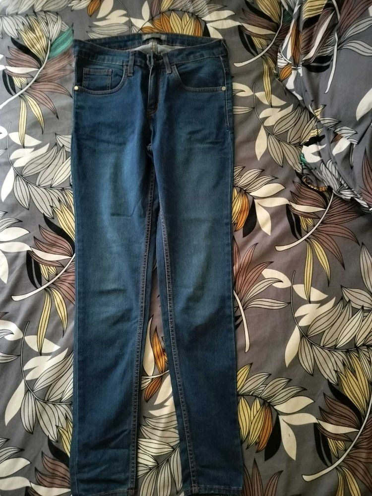 Classic Blue Denim Jeans