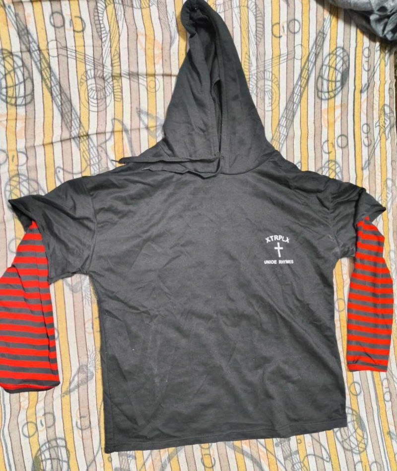 Hooded Graphic T-Shirt