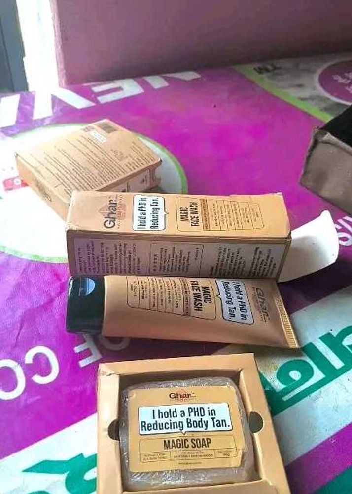 Ghar Magic Face Wash &amp; Soap