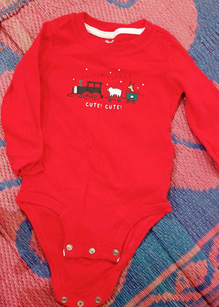 Combo :: Baby Onsie And Night Suit
