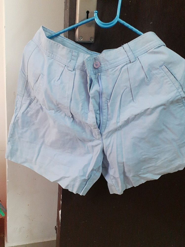 New hongkong Imported Baby Blue Shorts
