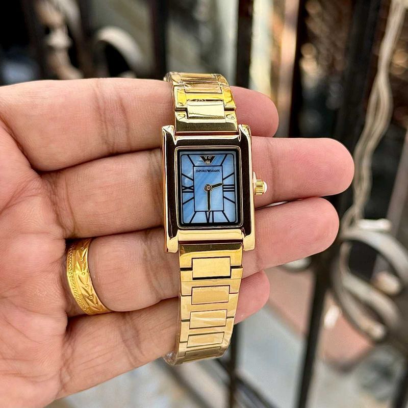 *✅ EMPORIO ARMANI – ELEGANT GOLDEN GLAMOUR WITH TI