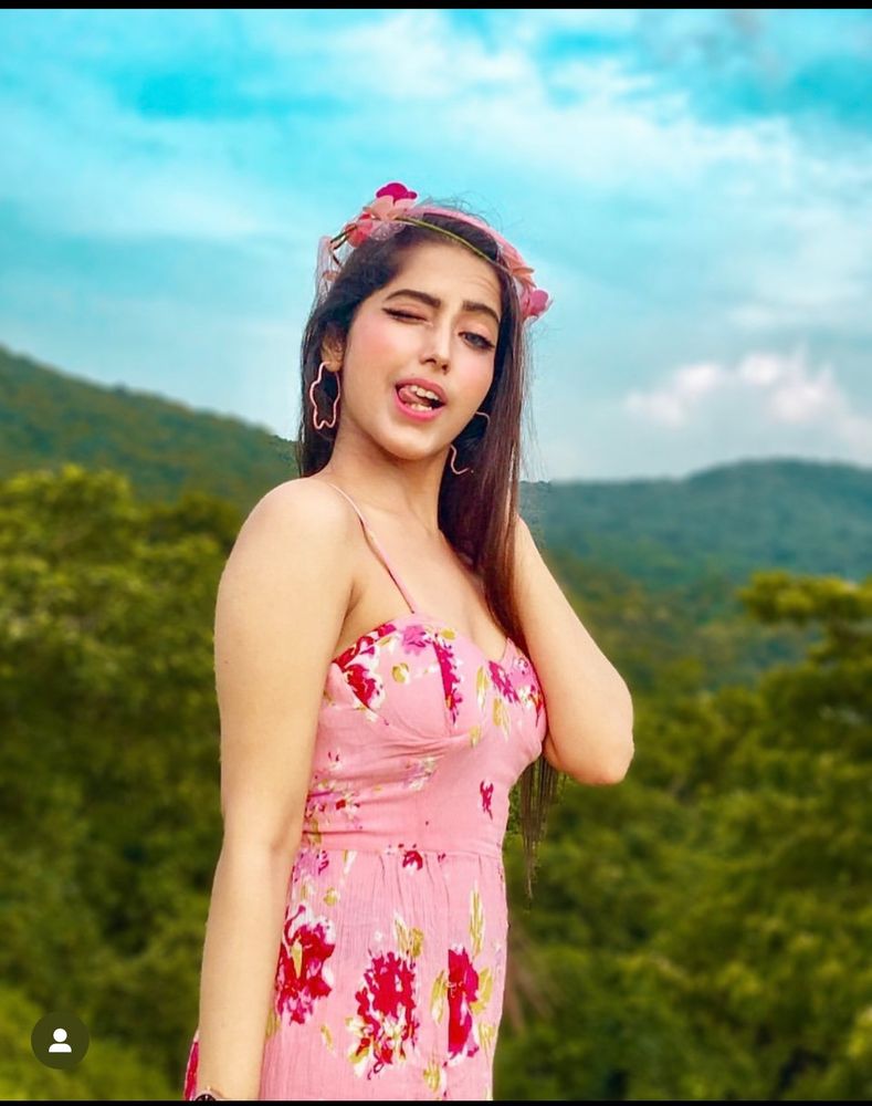 Pink Floral Dress
