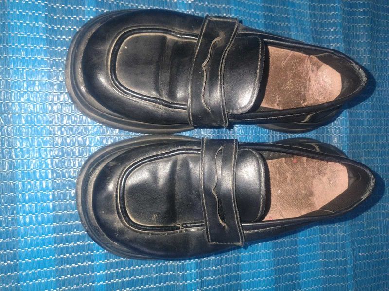 Black Mary Jane Style Shoes