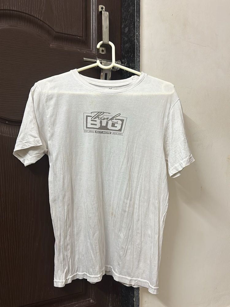 White Graphic T-Shirt