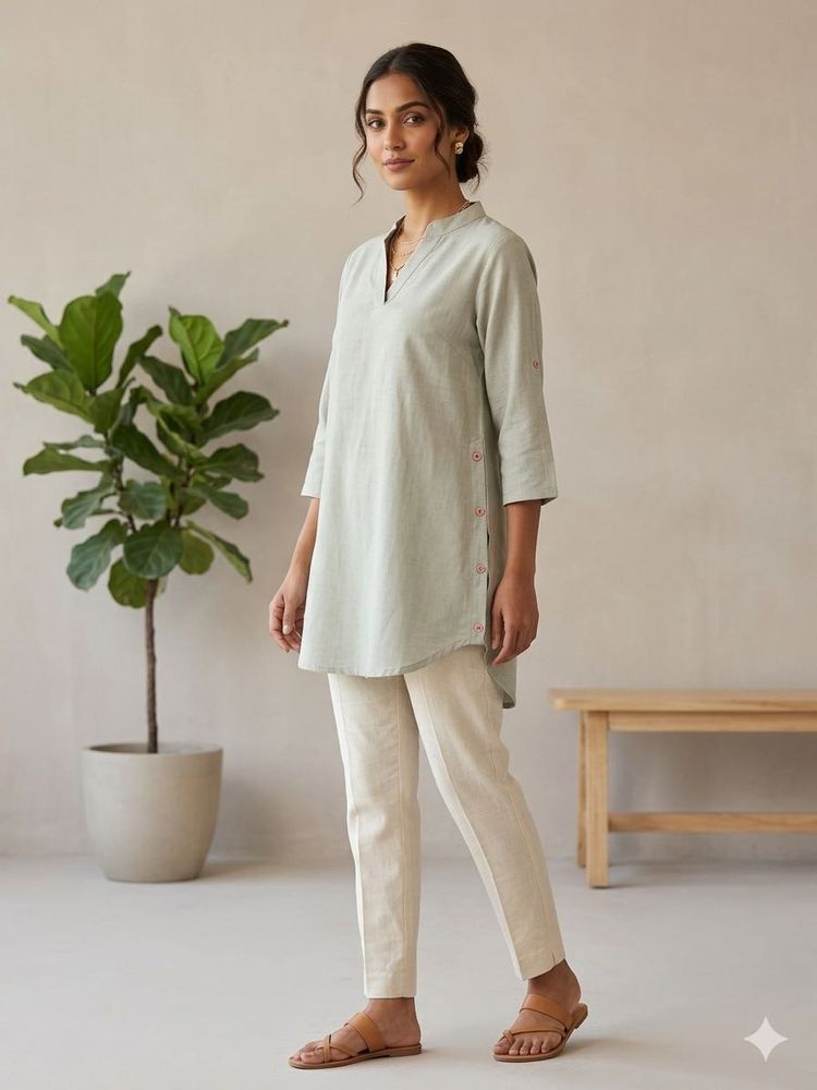Elegant Light Green Kurta
