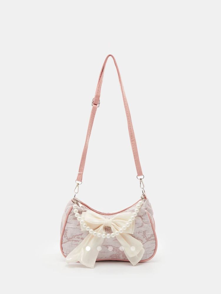 bow pearl bag