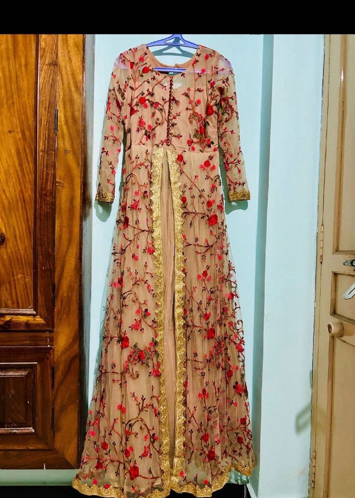 Stunning Embroidered Ethnic Gown
