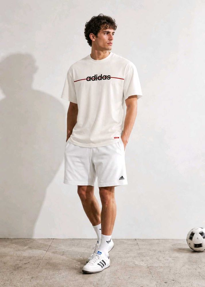 💎 Adidas Men's Casual T-Shirt - Off-White