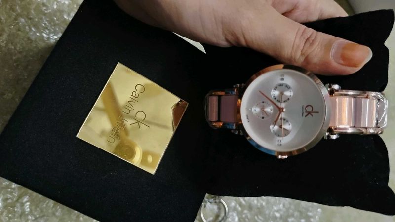 Calvin Klein Rose Gold Watch