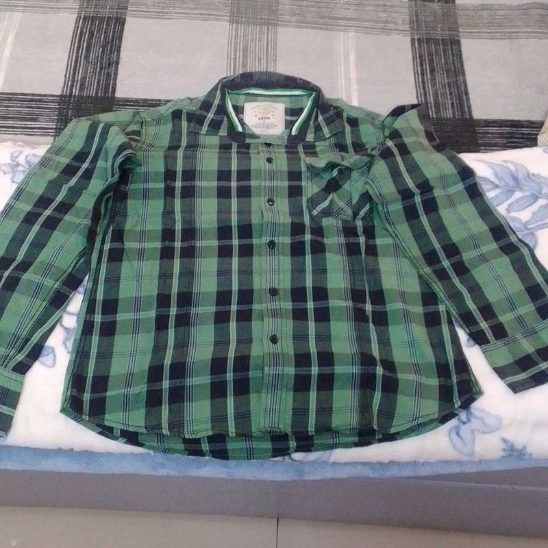 Checked Casual Shirt