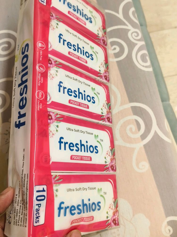Dry Tissues Pack Of 10