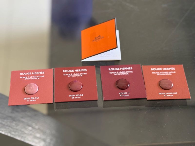 HERMES Paris Lipstick &amp; Lip Balm (Set of 5)