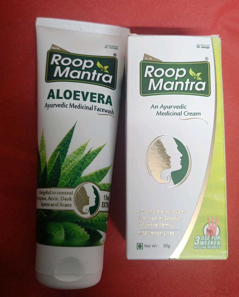Brand New Ayurvedic Face Wash &amp; Cream