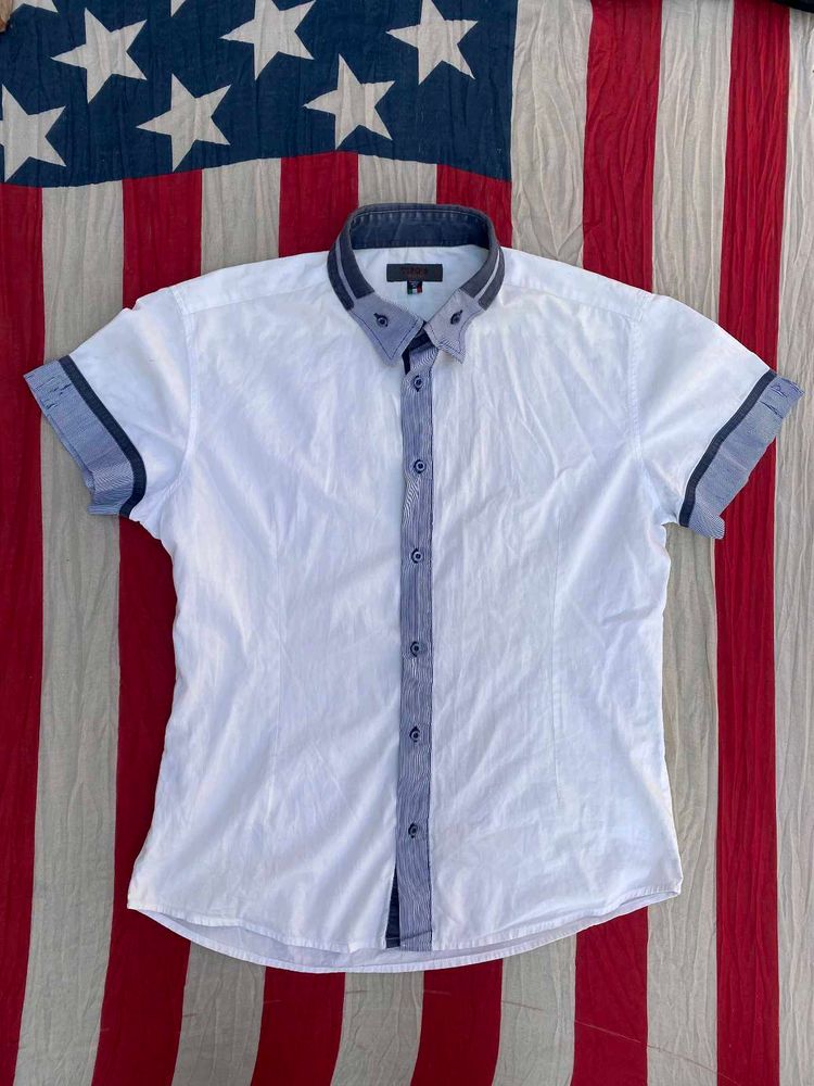 T.I.P.O.'S White Casual Shirt