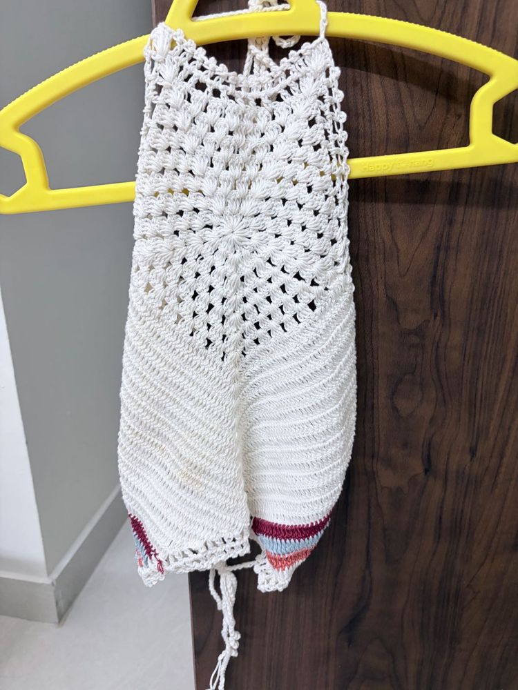Boho Crochet Halter Top