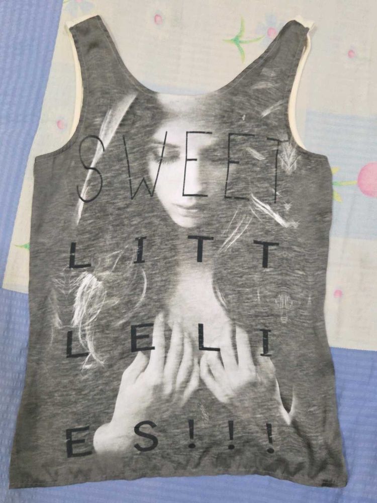 Graphic Print Tank Top