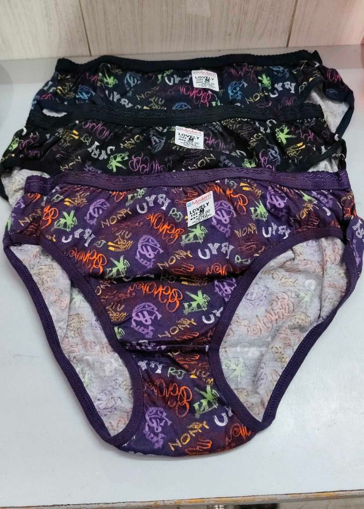 Pack of 3 Printed Women's Panties