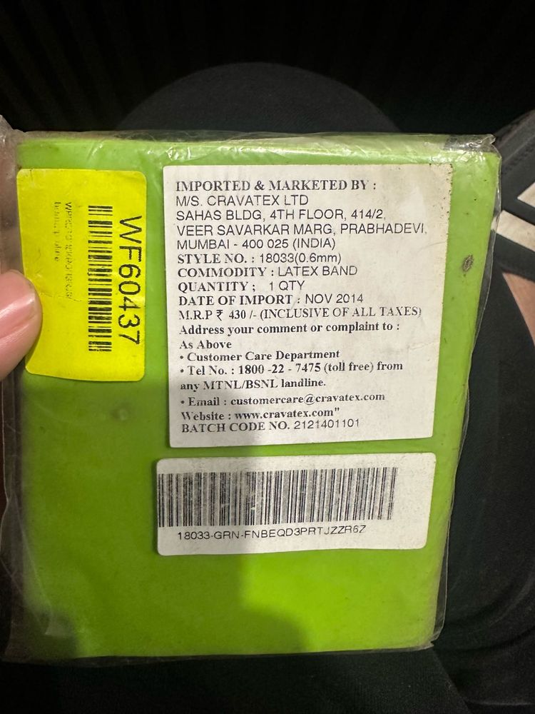 Durable Latex Bands for Versatile Use Size mention