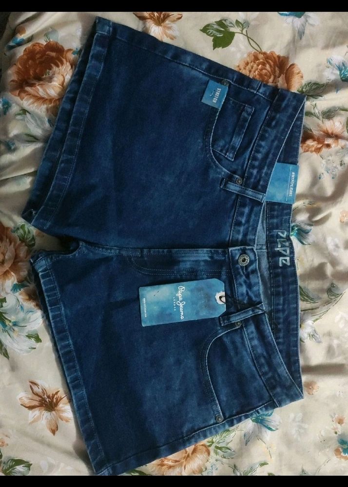 PEPE Jeans London Blue Shorts
