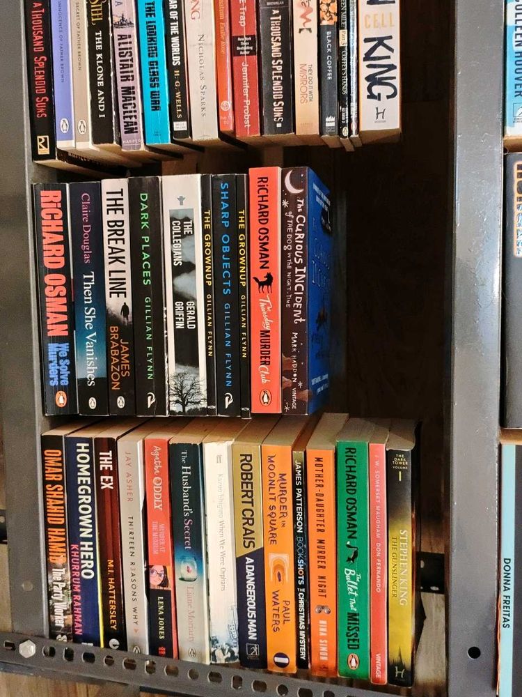 Assorted Fiction Books
