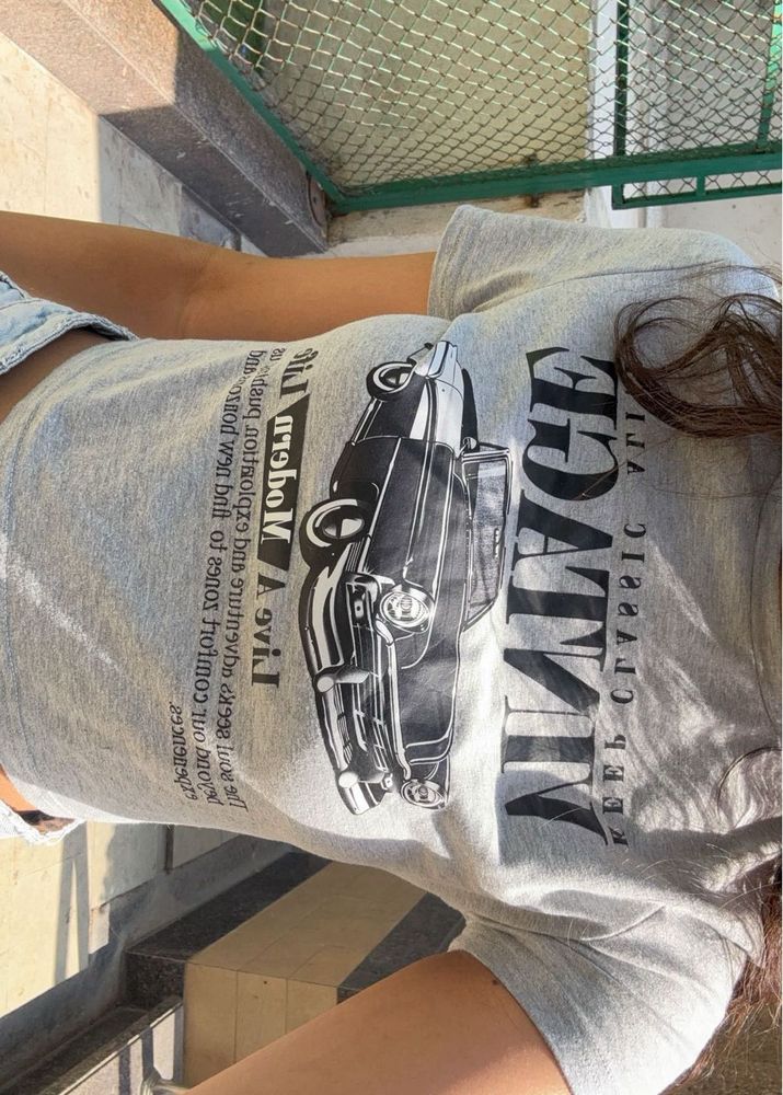 Vintage Car Graphic T-Shirt