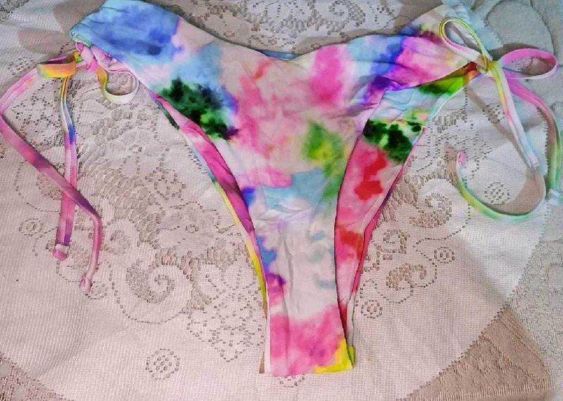 Vibrant Tie-Dye Bikini Bottoms