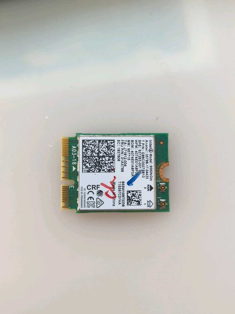 Intel 9560NGW Replacement Wi-Fi Card