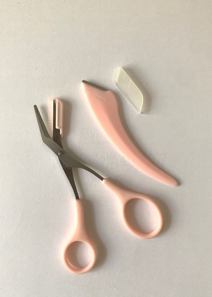 Daiso Korea Eyebrow Tool Set