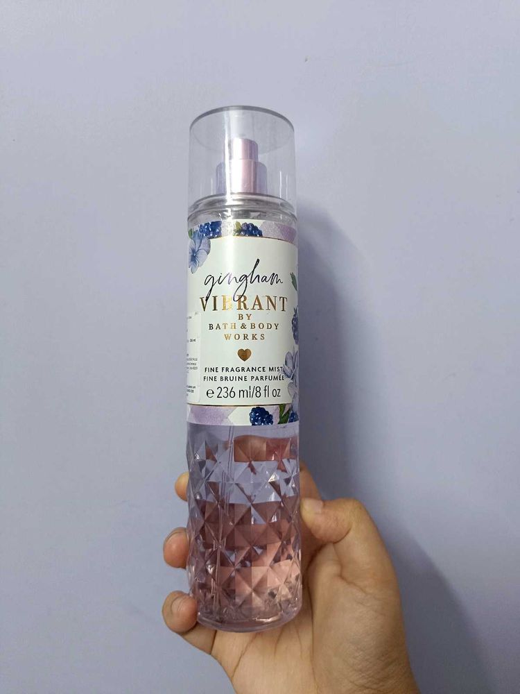 Bath &amp; Body Works Gingham Vibrant Mist- Decant