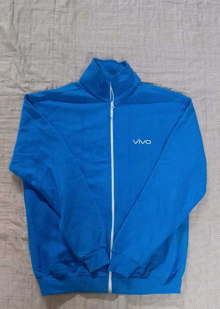 Blue Vivo Zip-Up Jacket
