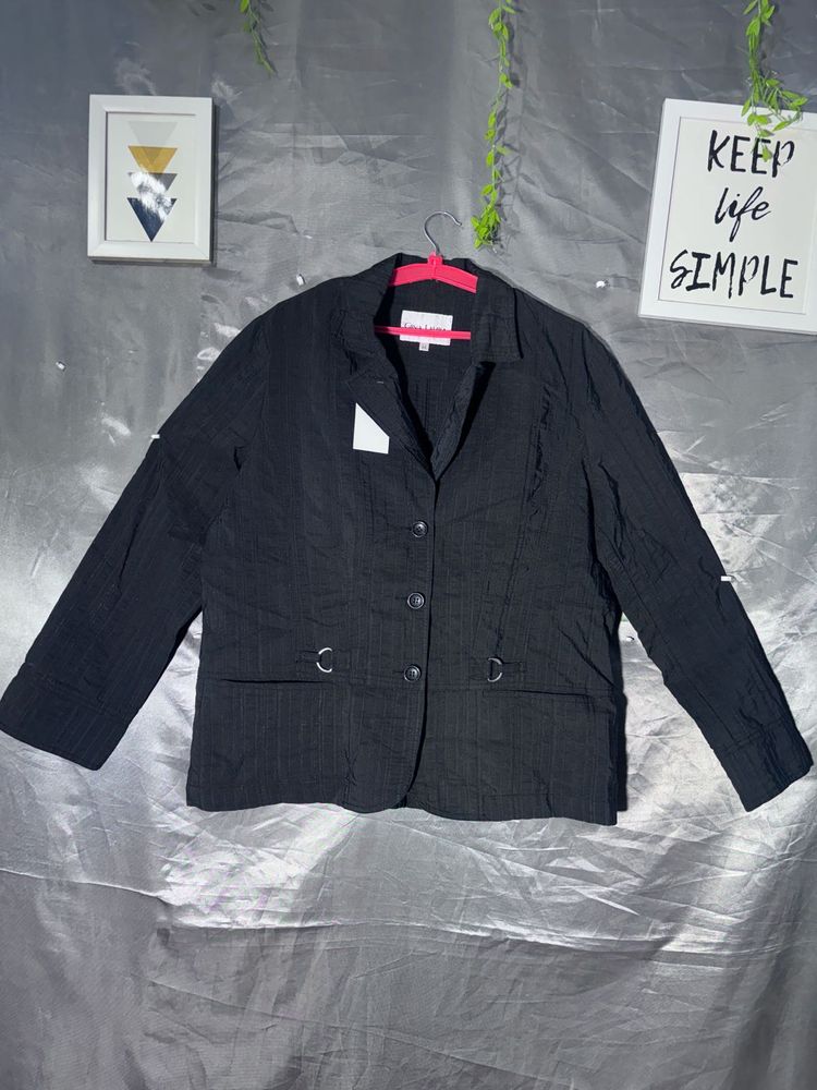 Classic Black Blazer