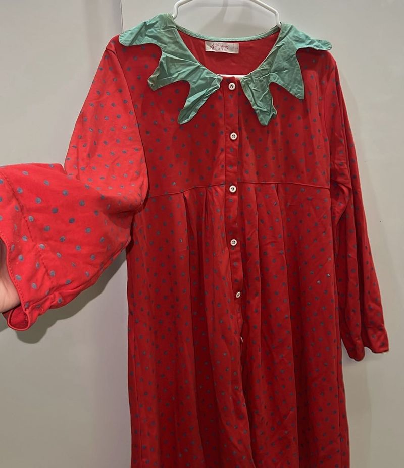 🇨🇳Cute Strawberry Nightgown