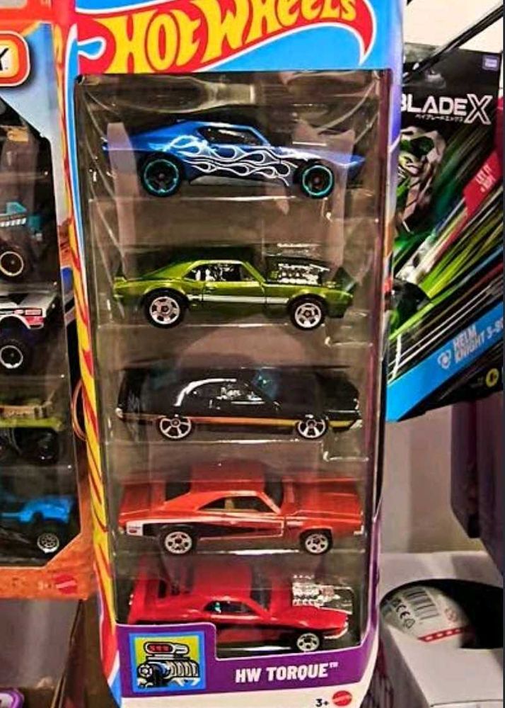 less mrp buy fast selling Hot Wheels 5 Car Se