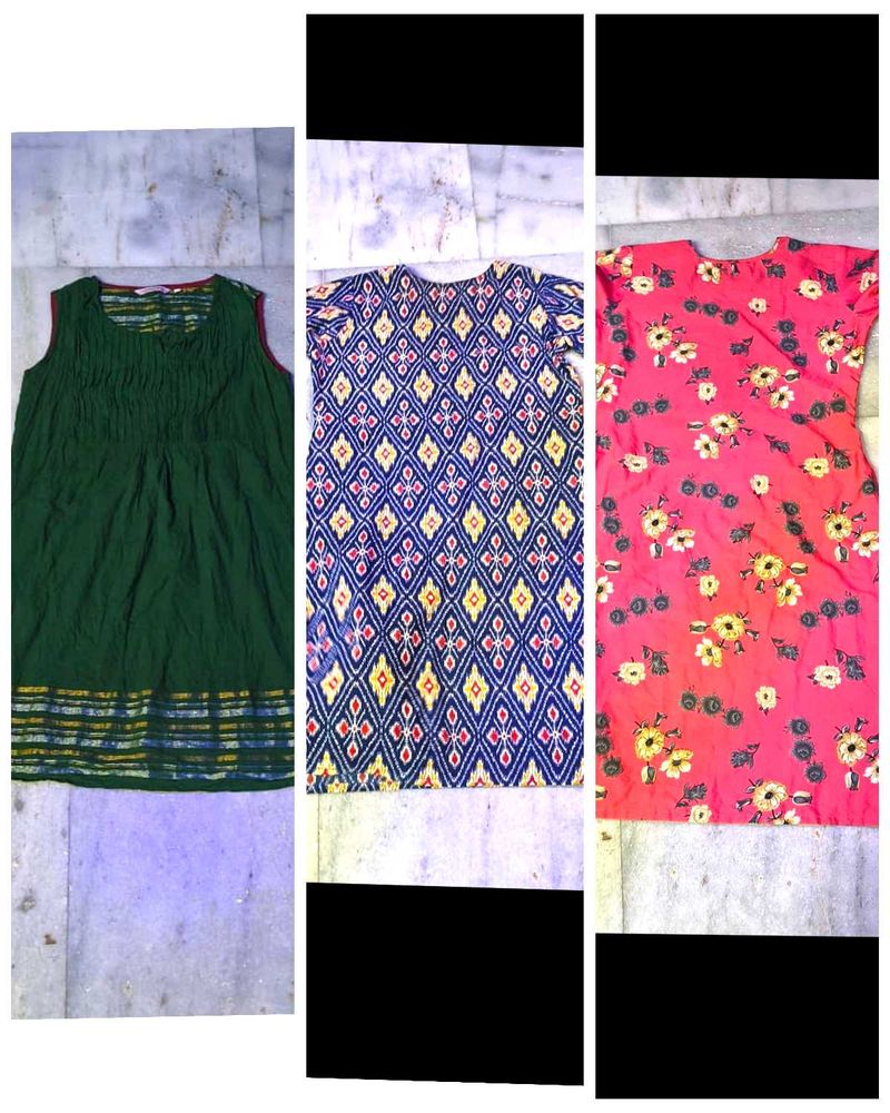 Combo Of 3 Kurti