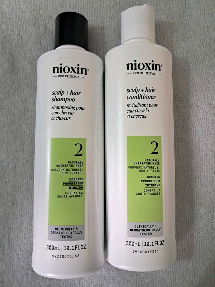 Nioxin Scalp Shampoo &amp; Conditioner