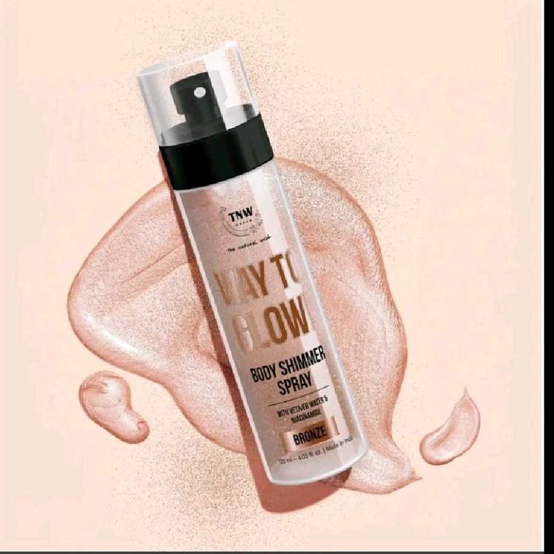 TNW Way To Glow Body Shimmer Spray Bronze