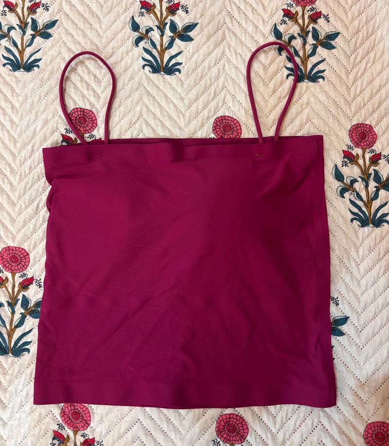 Pink Spaghetti Tube Top