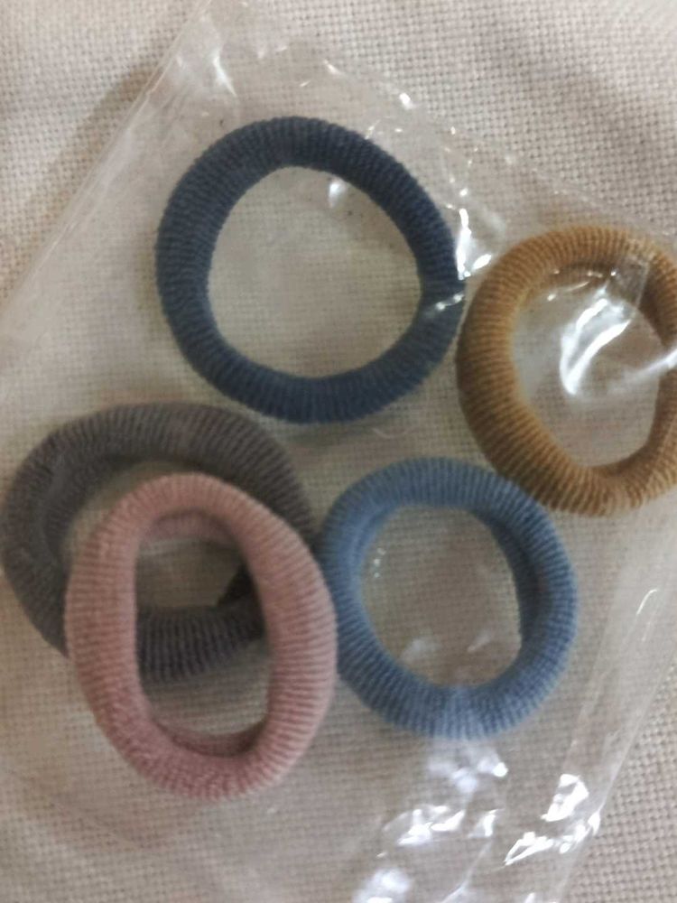6 Pcks -Mini Hair Ties