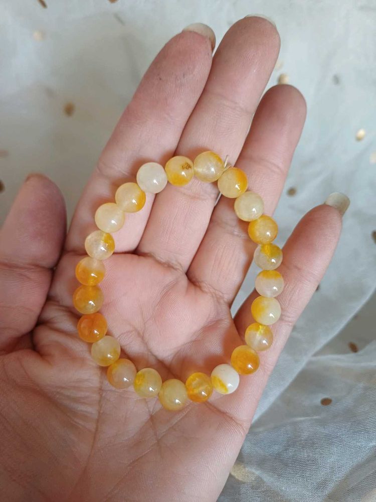 Yellow agate Bracelet