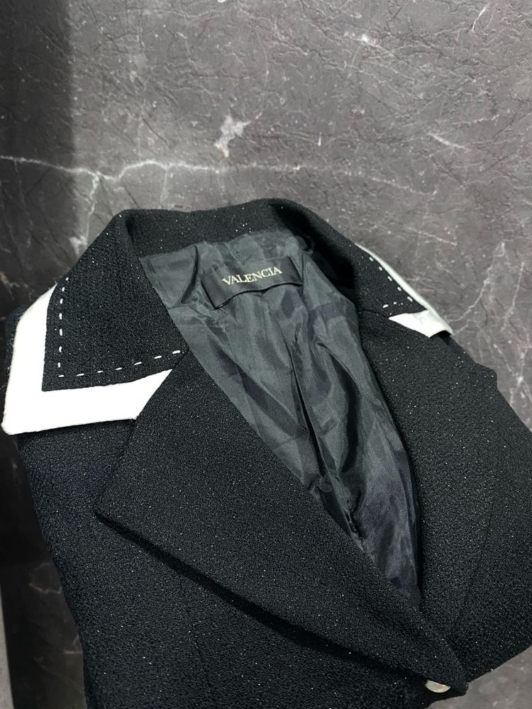 Midnight Elegance Coat Dress