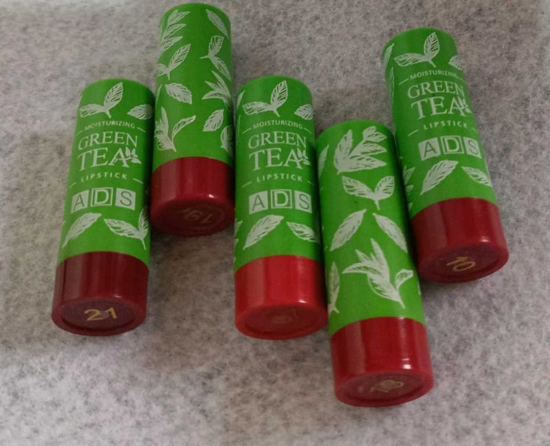 5 shades Moisturizing Green Tea Lipstick 💋