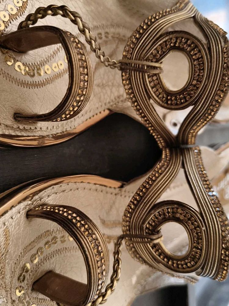 Ethnic Embellished Sandals