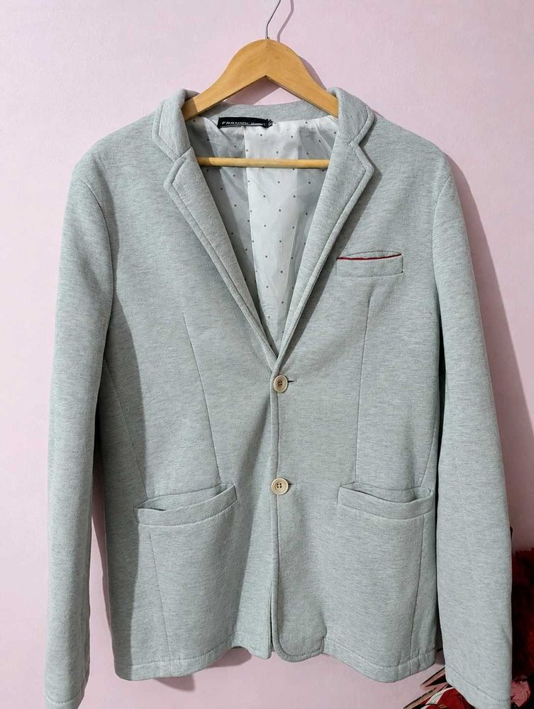 Men's Casual Grey Blazer