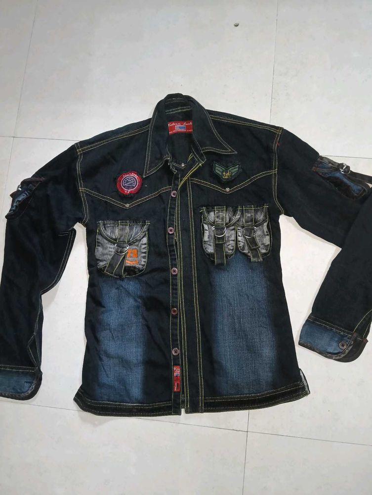 Men denim jacket