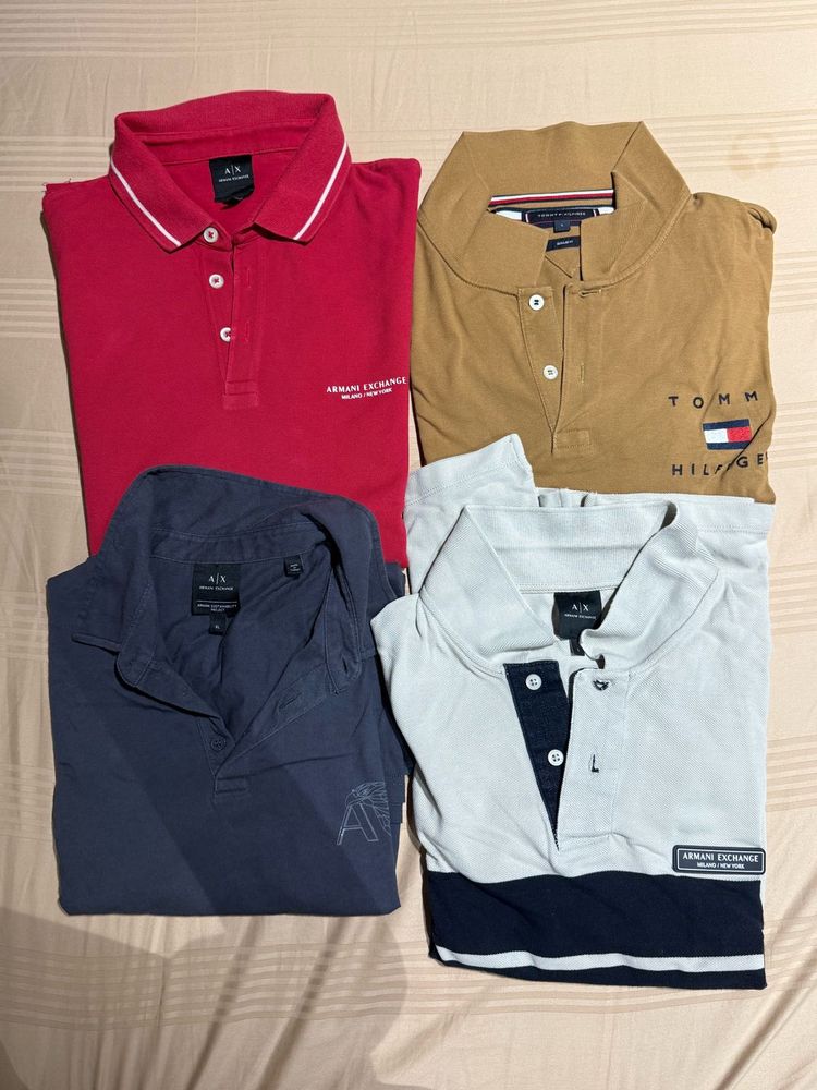 Bundle of Men's Polo T- Shirts - 4