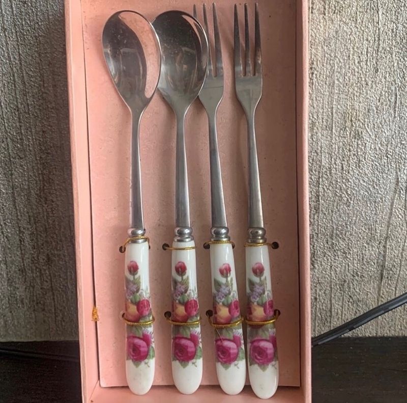 Brand new Fork &amp; Spoon Set From Hong Kong 🇭🇰
