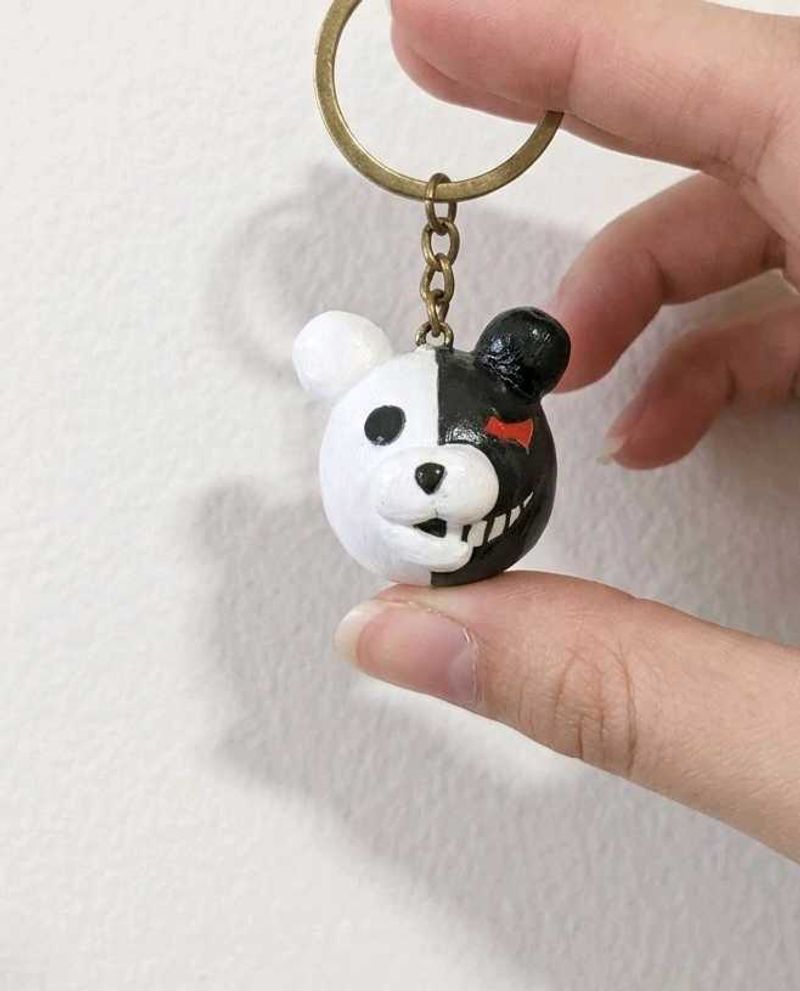 Danganronpa Monokuma Keychain